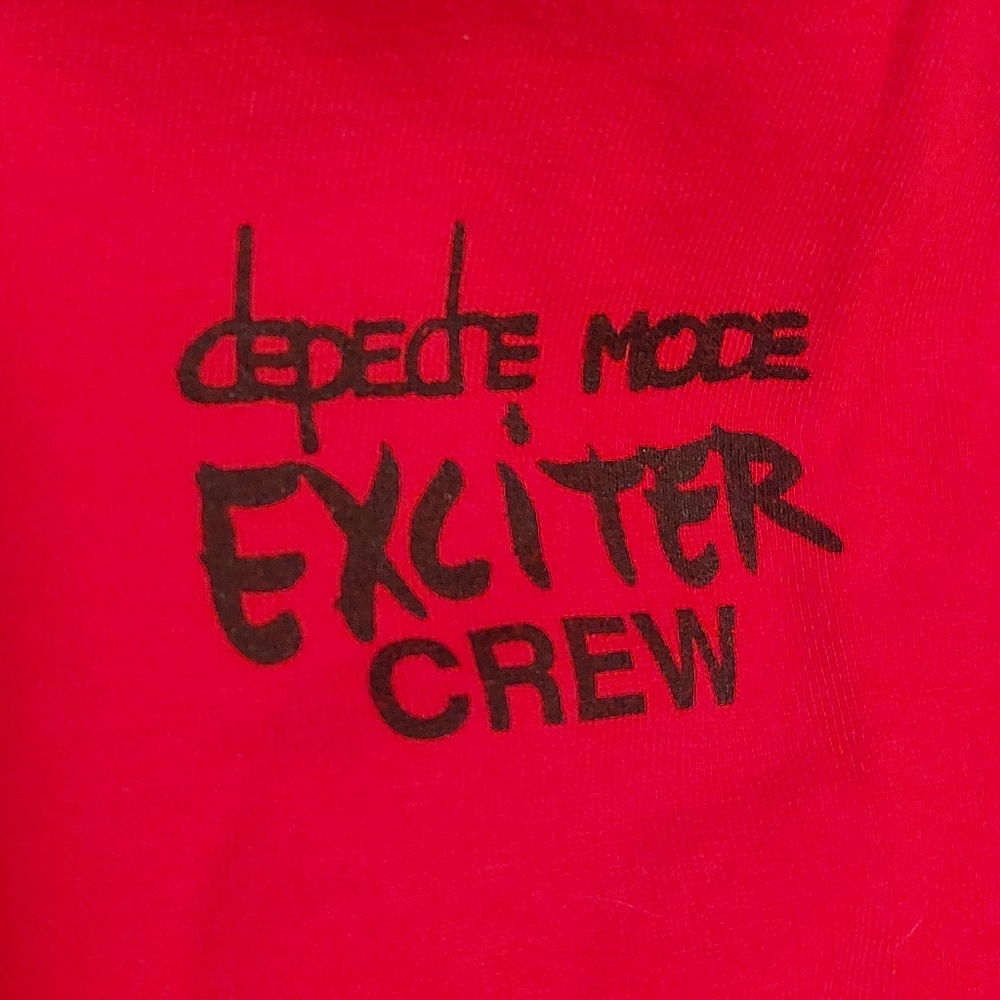 Vintage Depeche Mode Tour Shirt from 2001 Exciter World Tour.
